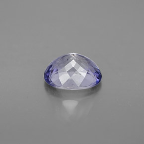 Iolita violeta natural 1,03ct, corte oval, VS