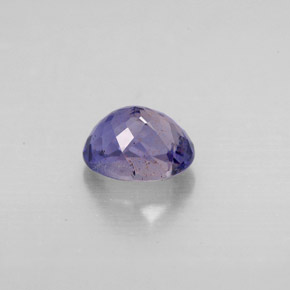 Iolita violeta natural 0,92ct, corte oval, VS-SI