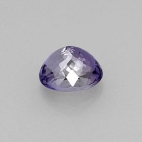 Iolita violeta natural 0,82ct, corte oval, VS