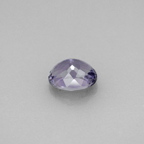 Iolita azul natural 0,73ct, corte oval, VS