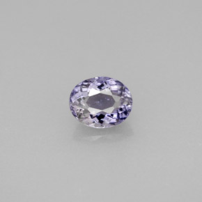 Iolita azul natural 0,52ct, corte oval, VS-SI