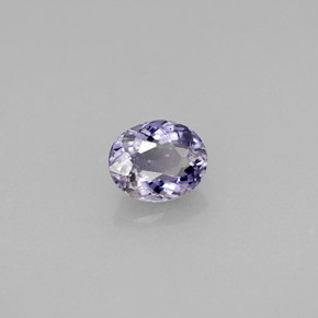Iolita azul natural 0,52ct, corte oval, VS-SI