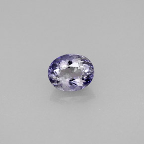 Iolita Violeta Azul Natural 0.59ct, Corte Oval, VS