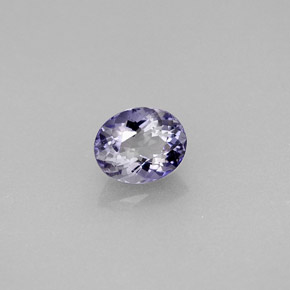 Iolita Violeta Azul Natural 0.59ct, Corte Oval, VS