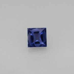 Iolita azul natural 0,36ct, transparente, transparente/translúcido