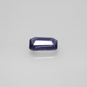 Iolita Violeta Azul Natural 0.49ct, Corte Esmeralda, VS