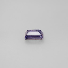 Iolita azul natural 0,52ct, corte esmeralda, VS