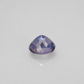Iolita azul natural 0,44ct, corte oval, VS