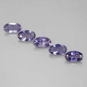 Pedras preciosas de Iolita Violeta Azul natural de  ct, Corte Oval, VS