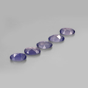 Pedras preciosas de Iolita Violeta Azul natural de  ct, Corte Oval, VS