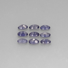 Pedras preciosas de Iolita Violeta Azul natural de  ct, Corte Oval, VS