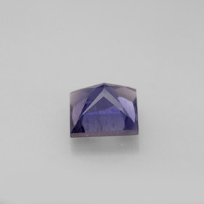 Iolita azul natural 1,11ct, quadrado, VS