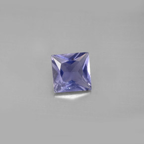 Iolita Violeta Azul Natural 0.79ct, Quadrado, VS