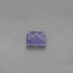 Iolita azul natural 0,88ct, quadrado, VS
