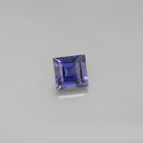 Iolita Violeta Azul Natural 0.69ct, Quadrado, VS