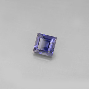 Iolita Violeta Azul Natural 0.69ct, Quadrado, VS