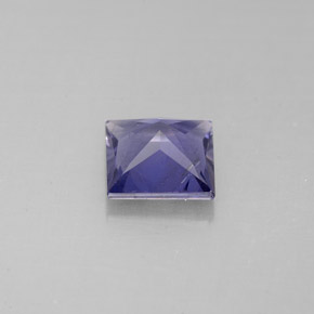 Iolita azul natural 0,78ct, quadrado, VS