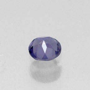Iolita azul natural 0,18ct, corte redondo, VS-SI