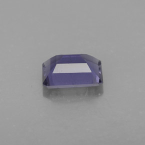 Iolita azul natural 1,25ct, corte esmeralda, VS