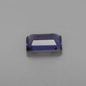 Iolita Violeta Azul Natural 1.06ct, Corte Esmeralda, VS