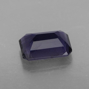 Iolita violeta natural 1,27ct, corte esmeralda, VVS-VS