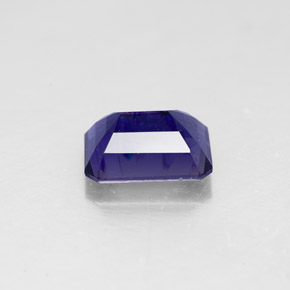 Iolita Violeta Azul Natural 1.35ct, Corte Esmeralda, VS-SI