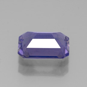 Iolita Violeta Azul Natural 1.05ct, Corte Esmeralda, VS-SI