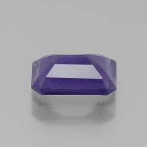Iolita azul natural 0,92ct, corte esmeralda, VVS-VS