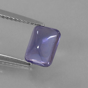 Iolita azul natural 0,94ct, transparente, transparente/translúcido