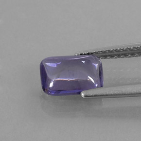 Iolita azul natural 0,94ct, transparente, transparente/translúcido