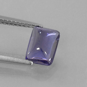 Iolita azul natural 0,95ct, transparente, transparente/translúcido