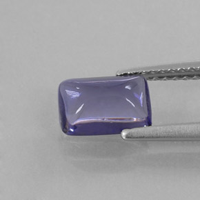 Iolita azul natural 0,95ct, transparente, transparente/translúcido