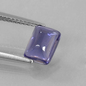 Iolita azul natural 0,96ct, transparente, transparente/translúcido
