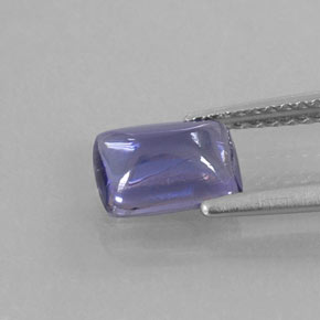 Iolita azul natural 0,96ct, transparente, transparente/translúcido