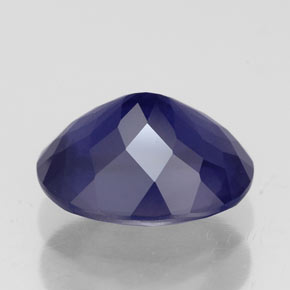 Iolita azul natural 2,83ct, corte oval, VS-SI