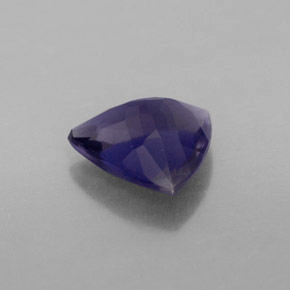 Iolita azul natural 1,48ct, trillion, VS-SI