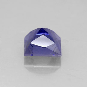 Iolita azul natural 1,08ct, quadrado, VVS-VS