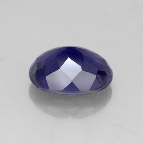Iolita Violeta Azul Natural 1.54ct, Corte Oval, VS