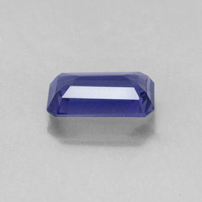 Iolita Violeta Azul Natural 1.24ct, Corte Esmeralda, VS