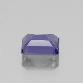 Iolita azul natural 1,35ct, corte esmeralda, VS