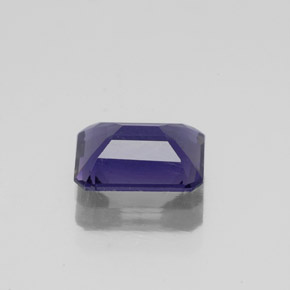 Iolita azul natural 1,06ct, corte esmeralda, VS-SI