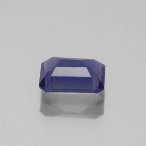 Iolita Violeta Azul Natural 1.17ct, Corte Esmeralda, SI