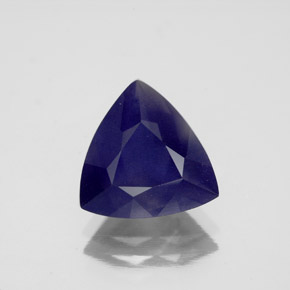 Iolita Violeta Azul Natural 2.49ct, Trilhão, VS-SI