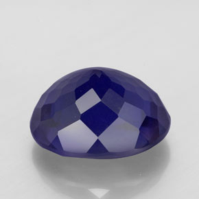 Iolita Violeta Azul Natural 5.21ct, Corte Oval, VS