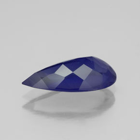 Iolita Violeta Azul Natural 1.60ct, Formato de pêra, VS
