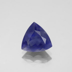Iolita Violeta Azul Natural 1.70ct, Trilhão, VS