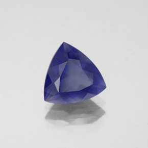 Iolita Violeta Azul Natural 1.70ct, Trilhão, VS