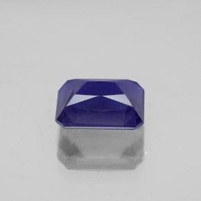Iolita azul natural 2,07ct, corte esmeralda, VS