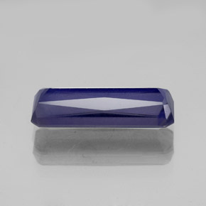 Iolita azul natural 2,46ct, corte esmeralda, VS
