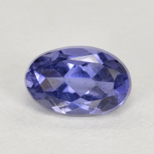 Iolita Violeta Azul Natural 0.48ct, Corte Oval, VS
